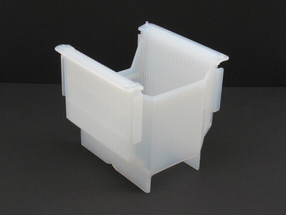A194-50MB Entegris / Fluoroware 125mm (5 inch) Teflon/PFA Wafer Cassette