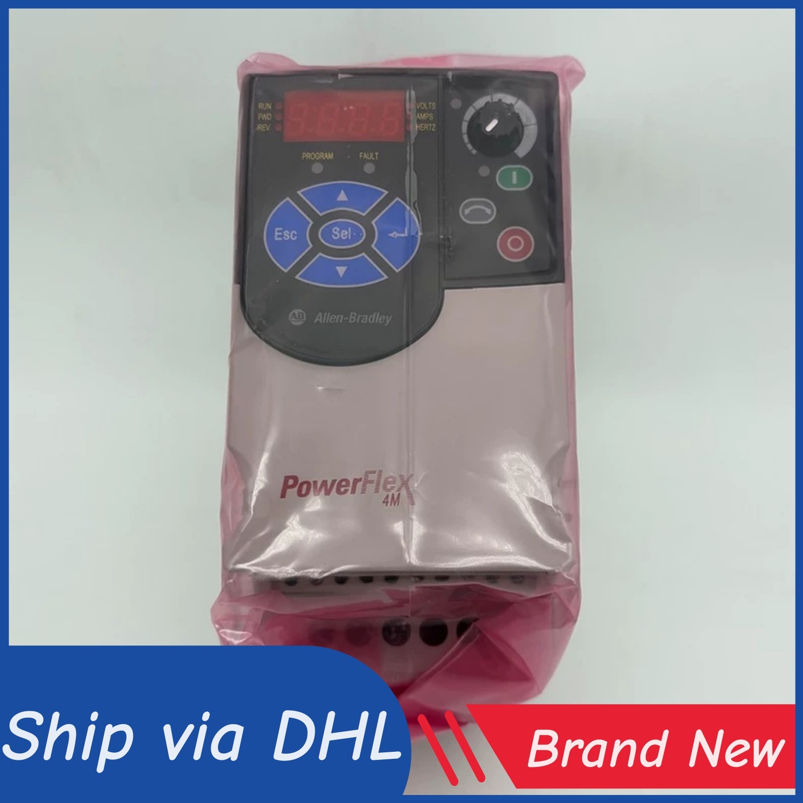 22F-V2P5N103 PowerFlex 4M 0.4kW 0.5HP 120V 1Ph 2.5A VFD New Free Ship