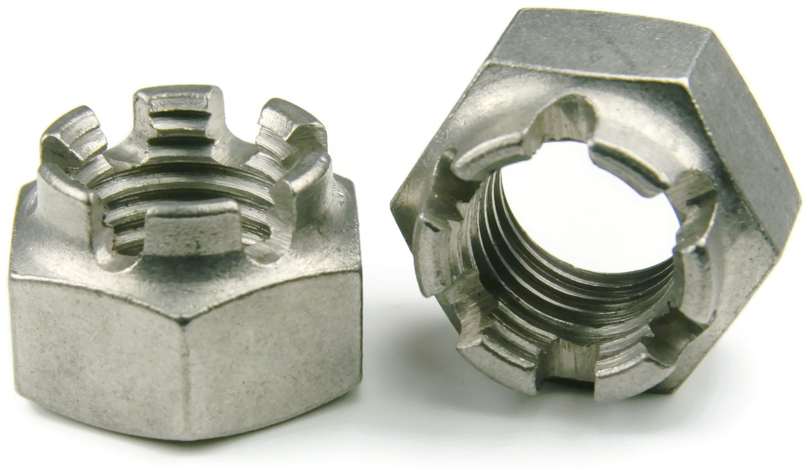 Stainless Steel Cotter Pin Castle Nut 5/8-18 UNF, Qty 1