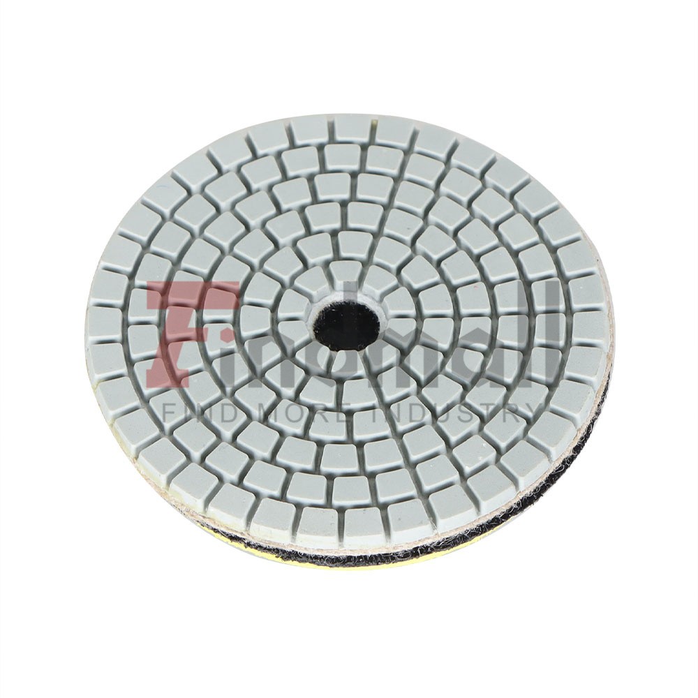 Diamond Polishing Pads 3 inch Wet/Dry 10 Piece Set Granite Stone Concrete Marble