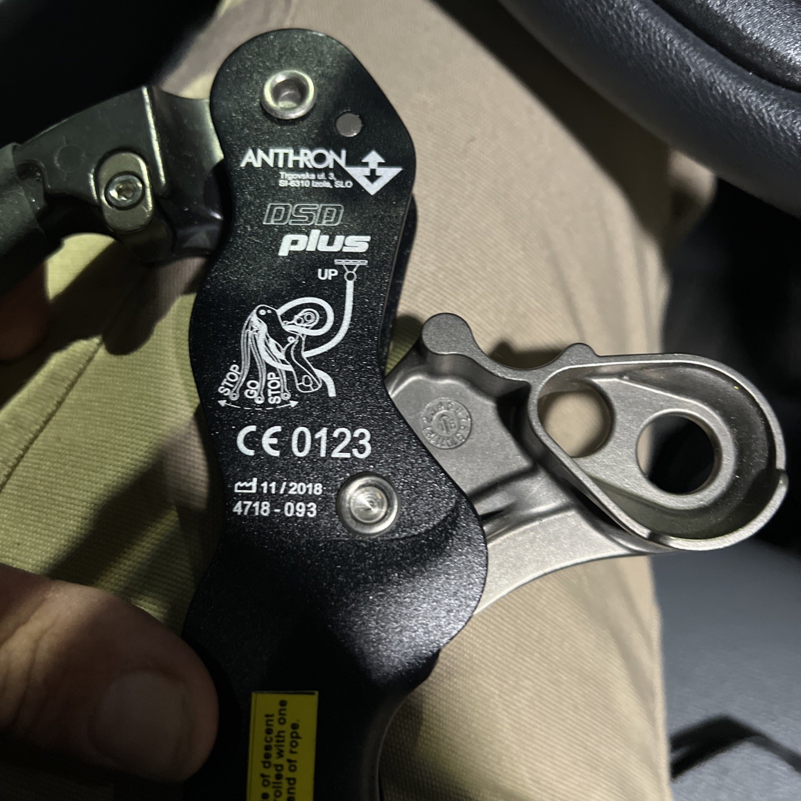Anthron DSD Plus Double Stop Descender Fall Protection a-x. SEE DESCRIPTION