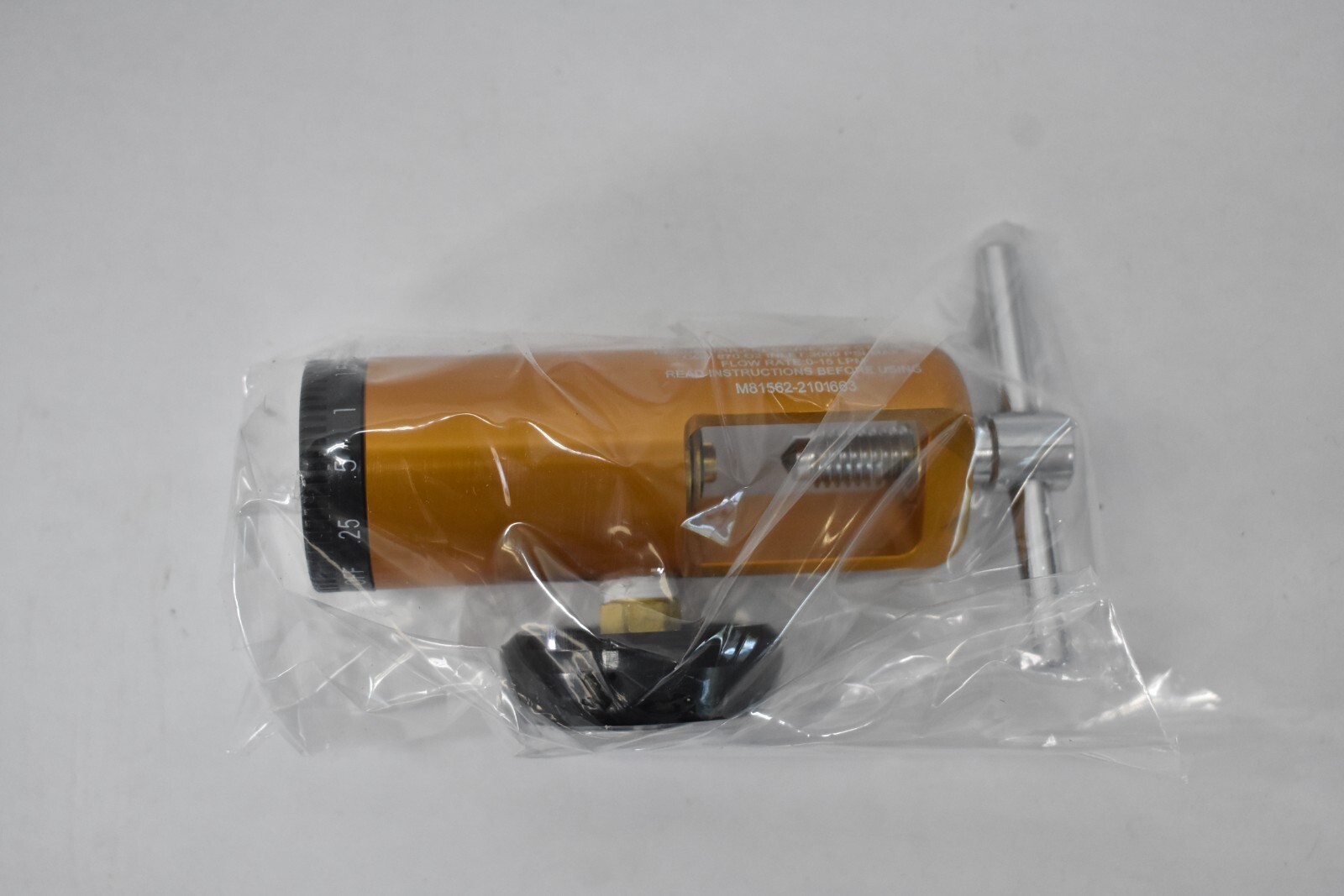 Western Scott Fetzeer Mini Oxygen Regulator Gold MLR-115 Expires 09-2027