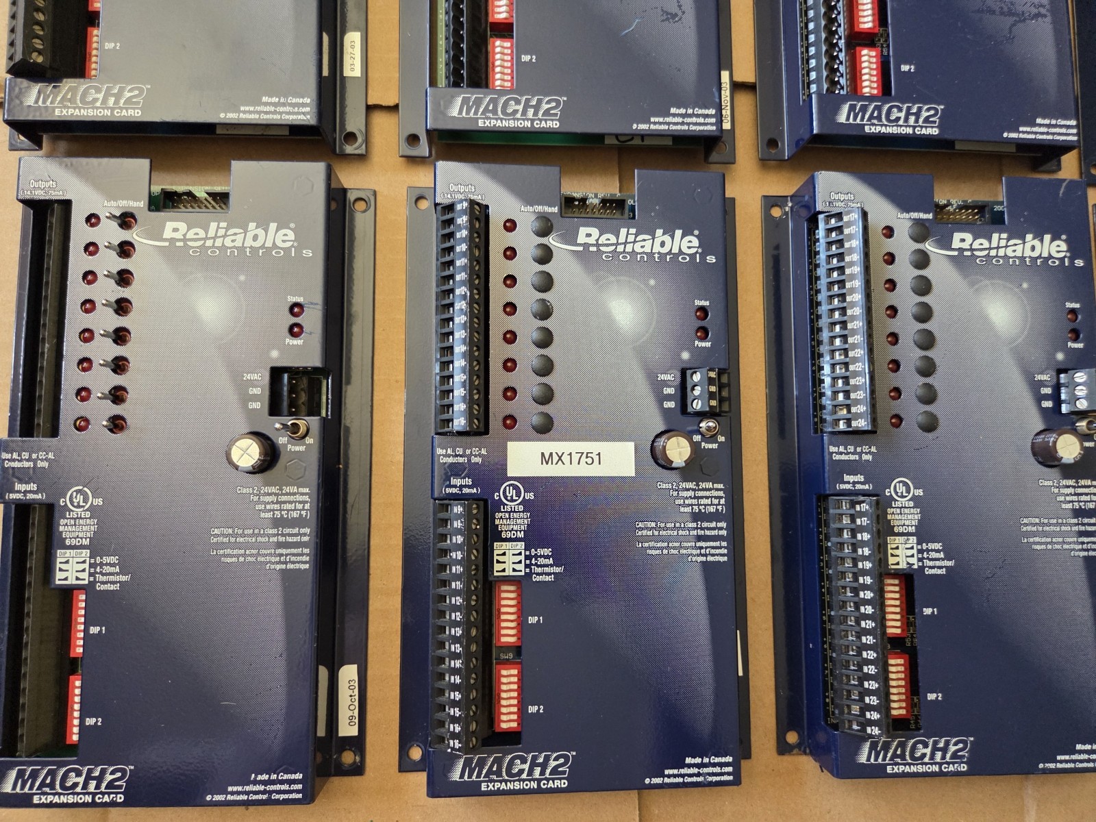 Reliable Controls MACH 2 Expansion card excellent condition