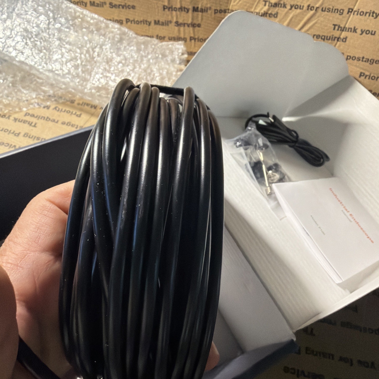 P100 Industrial Endoscope Bore Scope 4.3″ Screen, Waterproof 50FT