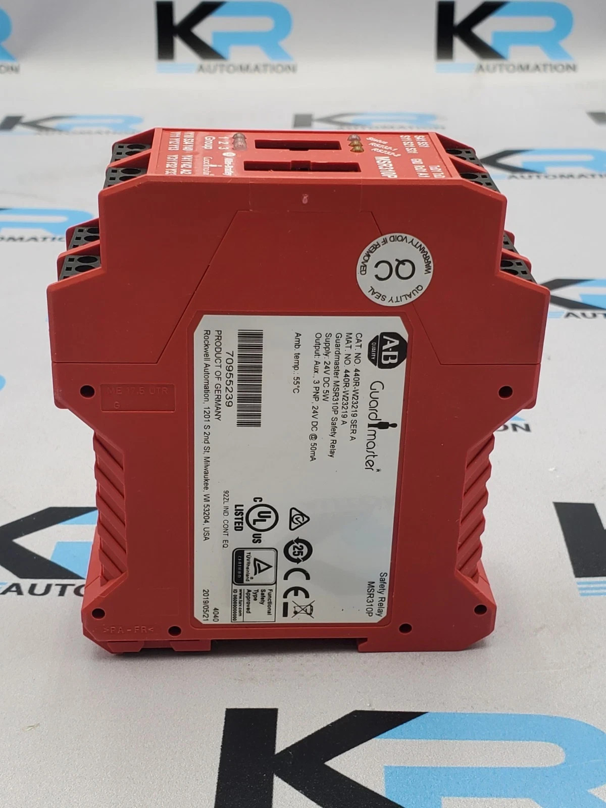Surplus Pre-Owned Allen Bradley 440R-W23219/A Guardmaster Safety Relay