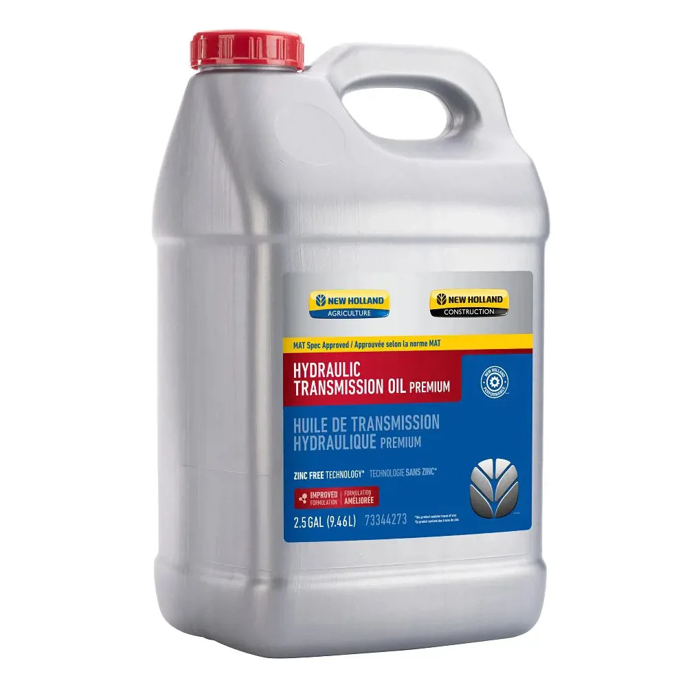 New Holland 2.5 Gal Hydraulic Transmission Oil Premium – 73344273×2.5g