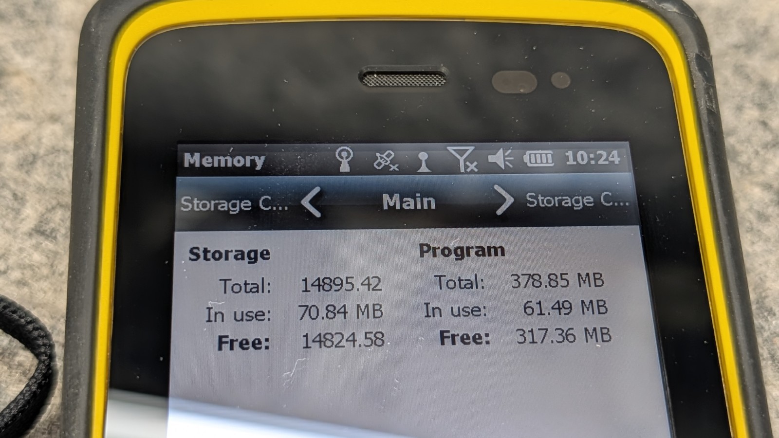 Trimble Juno 5 Series T41/5 Handheld Data Collector – Windows Embedded