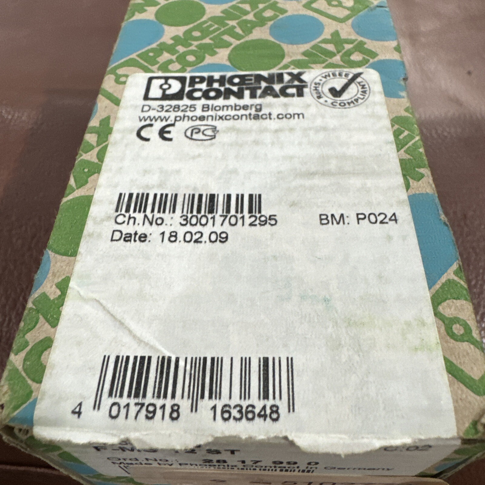 10PCS PHOENIX CONTACT F-MS 12 ST-2817990 Surge protective device VALVETRAB B-17