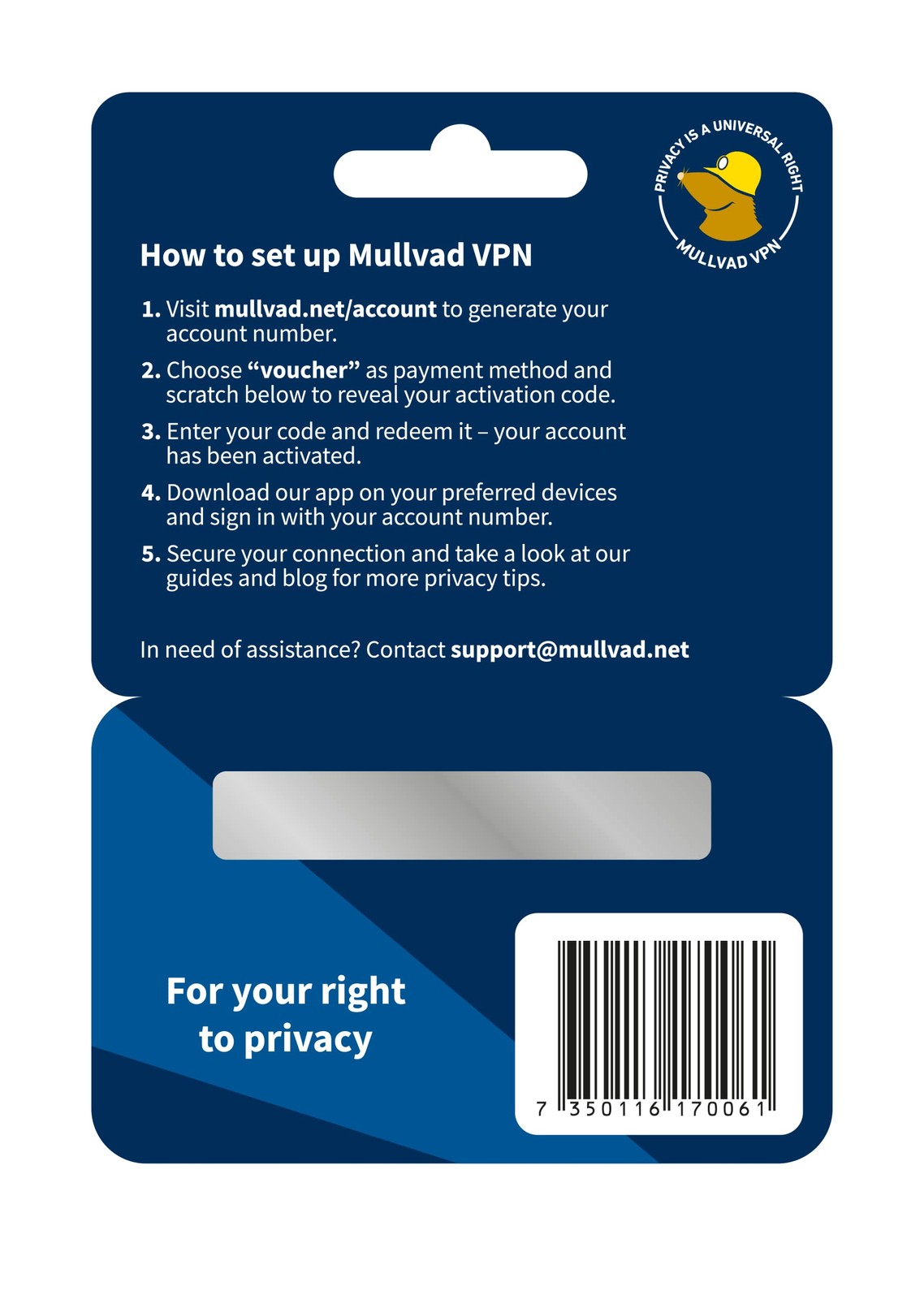 | 6 Months for 5 Devices | No-Log Security VPN Service | Protect Your Privacy