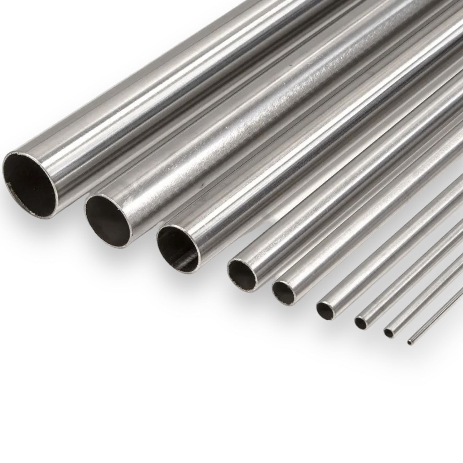 2″ OD, 0.109″ Wall, 1.782″ ID, 45″ long, 304 Stainless Steel Round Tube, Welded