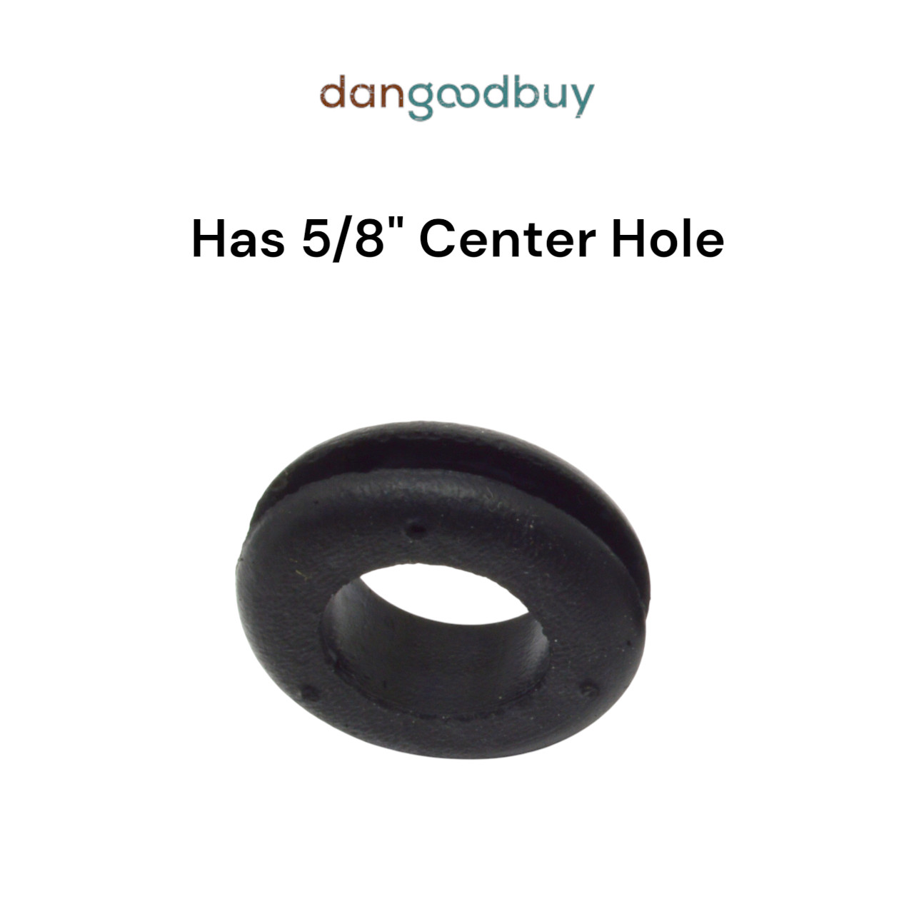 Rubber Grommet to fit 7/8″ Hole in 1/8″ Thick Panel – 5/8″ Inner Diameter