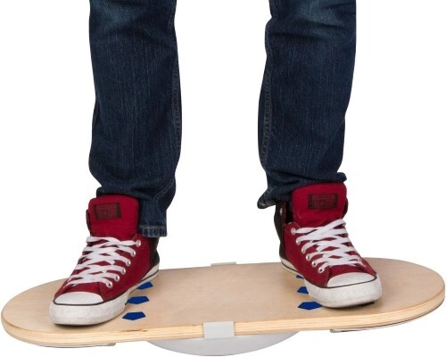 Standing Desk Balance Board & Under Desk Foot Rest, 2 Boards in 1