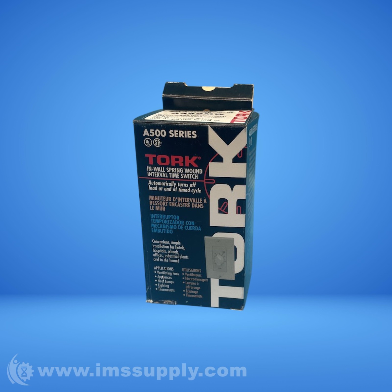 Tork A560MW In-Wall Spring Wound Timer FNFP