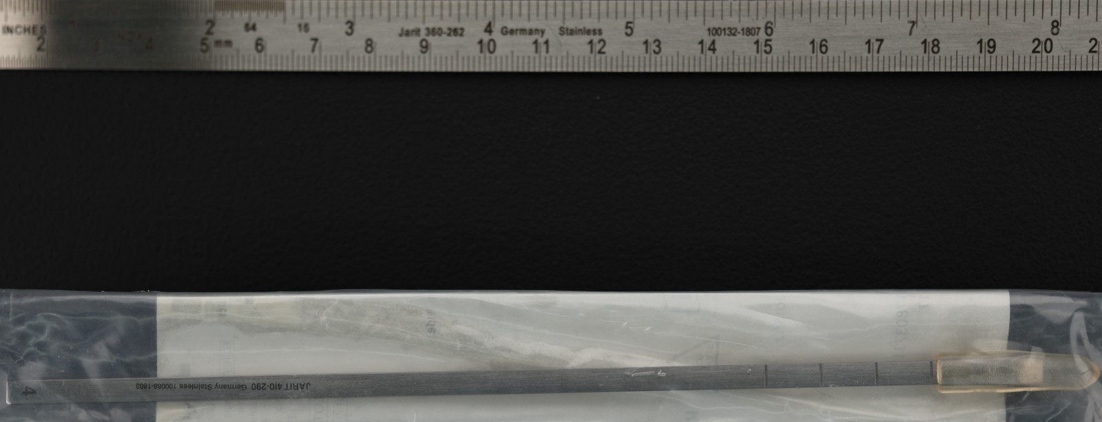 Jarit 410-290 Cottle Chisel, 4mm Wide Blade, Graduated, Straight, 7.25″