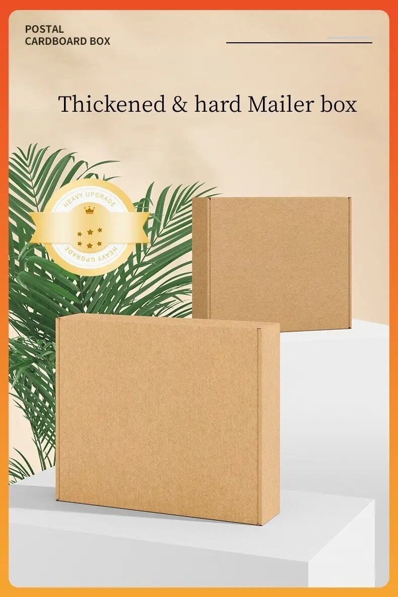 Multiuse Cardboard Box 17 x 15 x 3″ Laptop, Literature Mailers, 5 Per Bundle