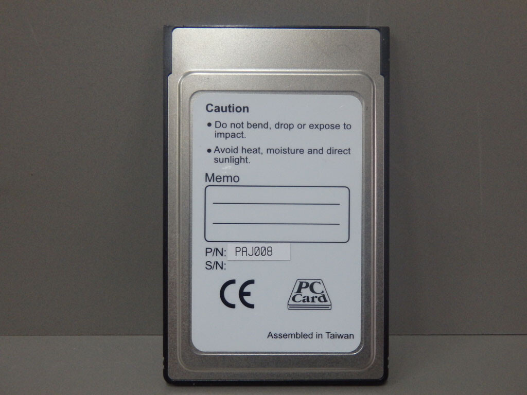 Paj008 – Pretec – Ata Flash Memory Card 8mb Used