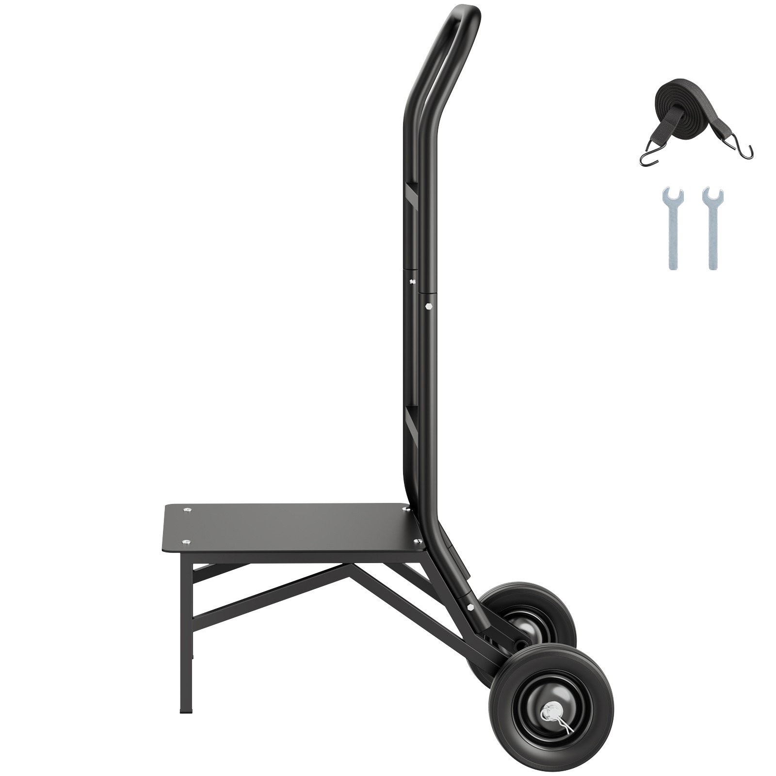 Folding Chair Rack Cart for 10 Chairs of 150 LBS Push-Style Chair Dolly