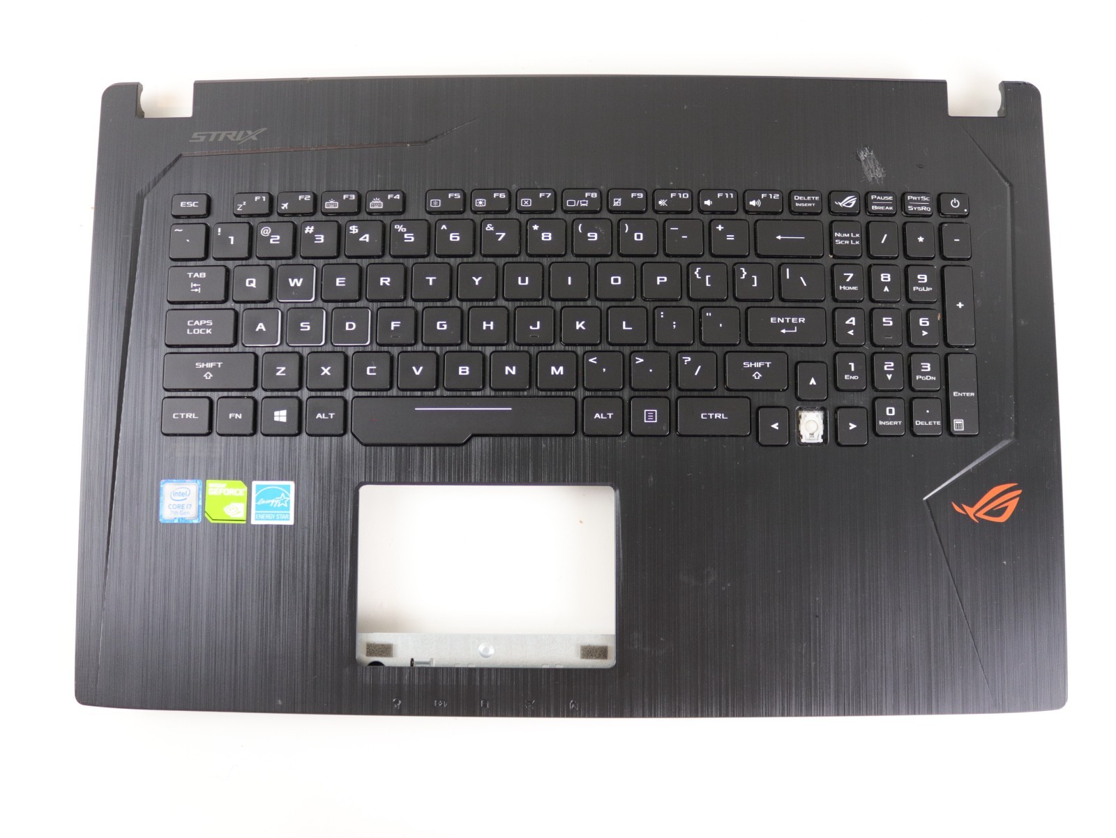 ASUS -Palmrest Backlit keyboard for ASUS GL753V GL753VD GL753VE -0KNB0-6676US00