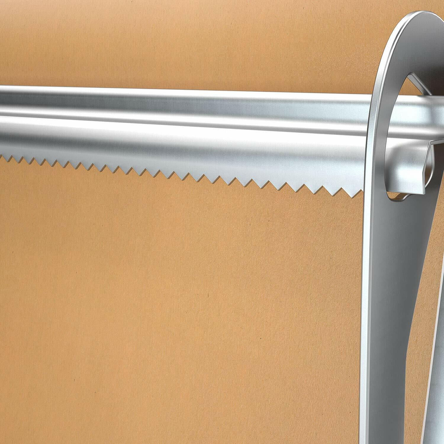 HFS(R) 24” Wall Mounted or Table Top Kraft Paper Roll Holder Office, Kitchen