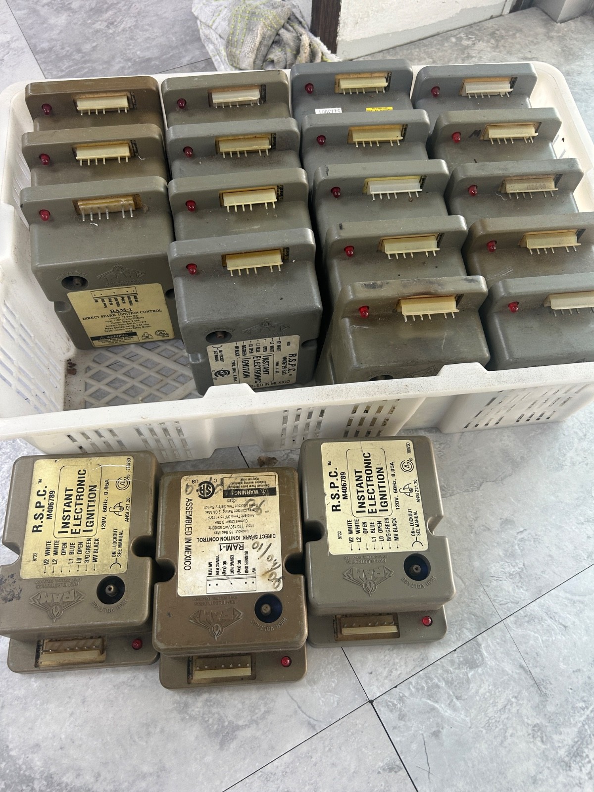 M406789-120V RAM IGNITION CONTROL FOR ALLIANCE hUEBSCH DRYERS