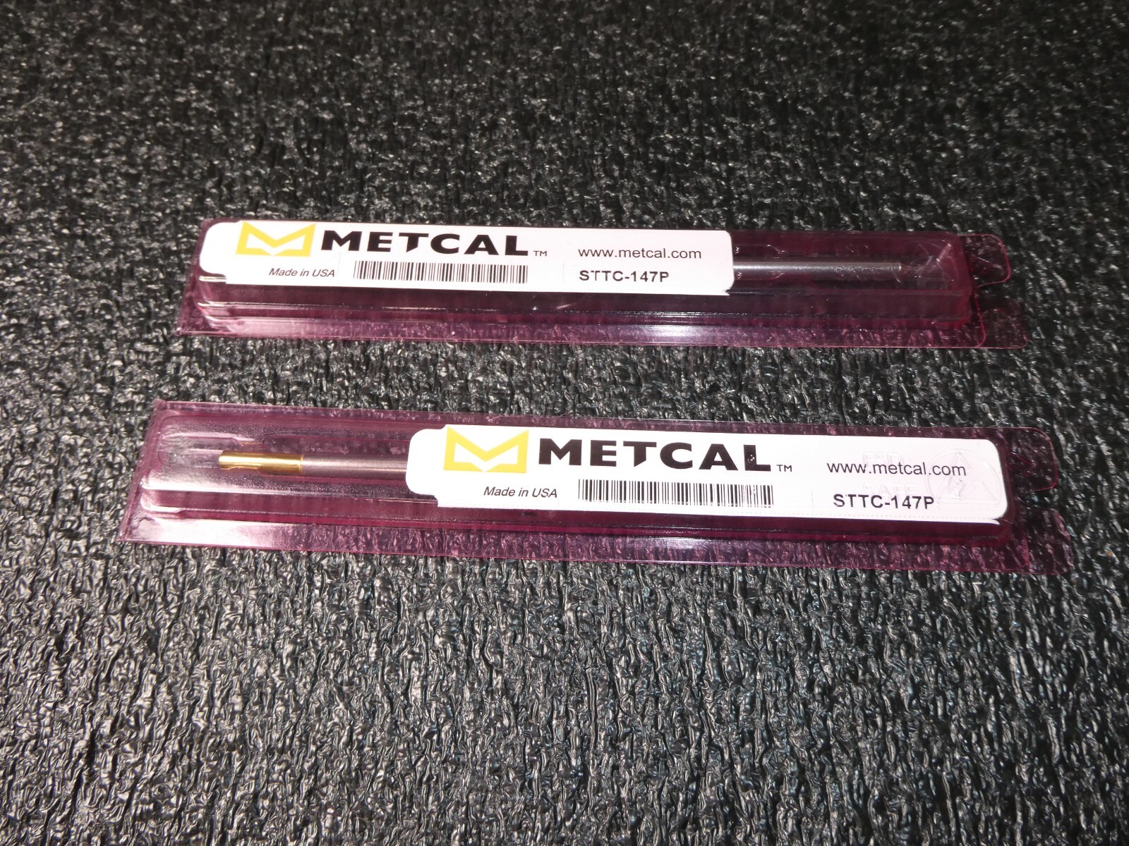Metcal STTC-147P Cartridge, Bevel, 1.78mm (0.07 In), 60 Deg “Lot of 2”
