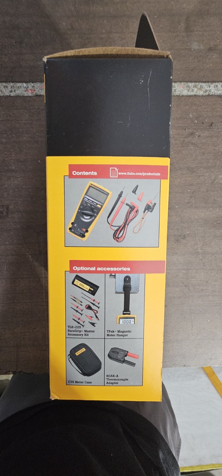 Fluke 179-ESFP True RMS Multimeter with Backlight and Temp, New in Box