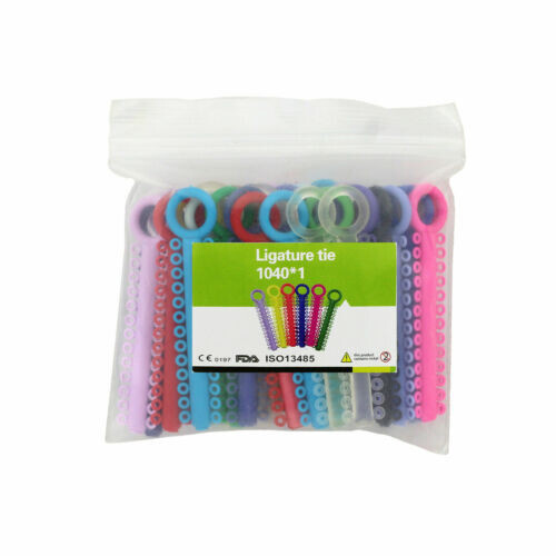 Dental Orthodontic Brace Kit 0.022 Roth Bracket NiTi Arch Wire Ligature Ties