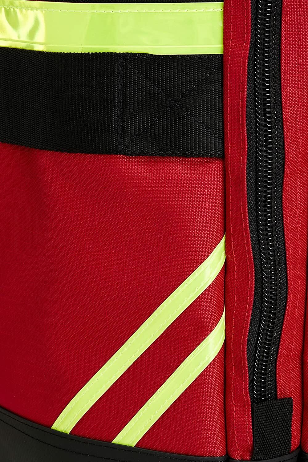 LINE2design Wheeled Firefighter Jumbo turnout Gear Bag with Maltese Logo – Red