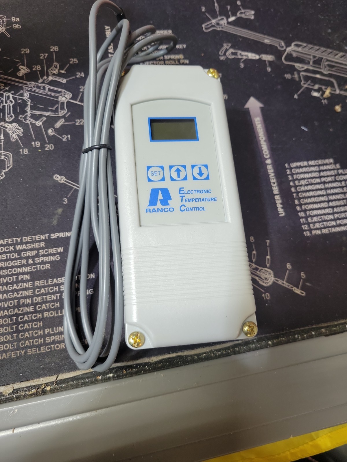 Ranco ETC-111000-000 Digital Electronic Temperature Control 120/208/240 VAC SPDT