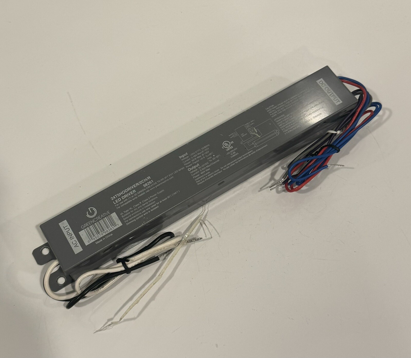Green Creative 98261 LED Driver 24T5HODRIVER/2CH/R NEW! FREE SHIPPING!