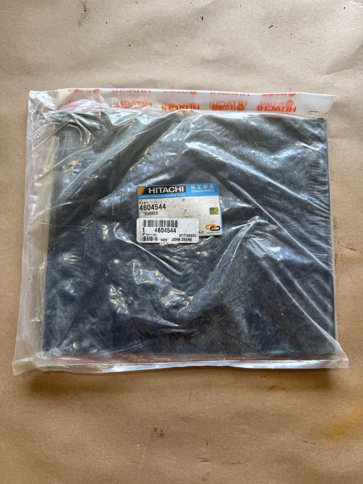 New NOS Hitachi John Deere Rubber 4604544