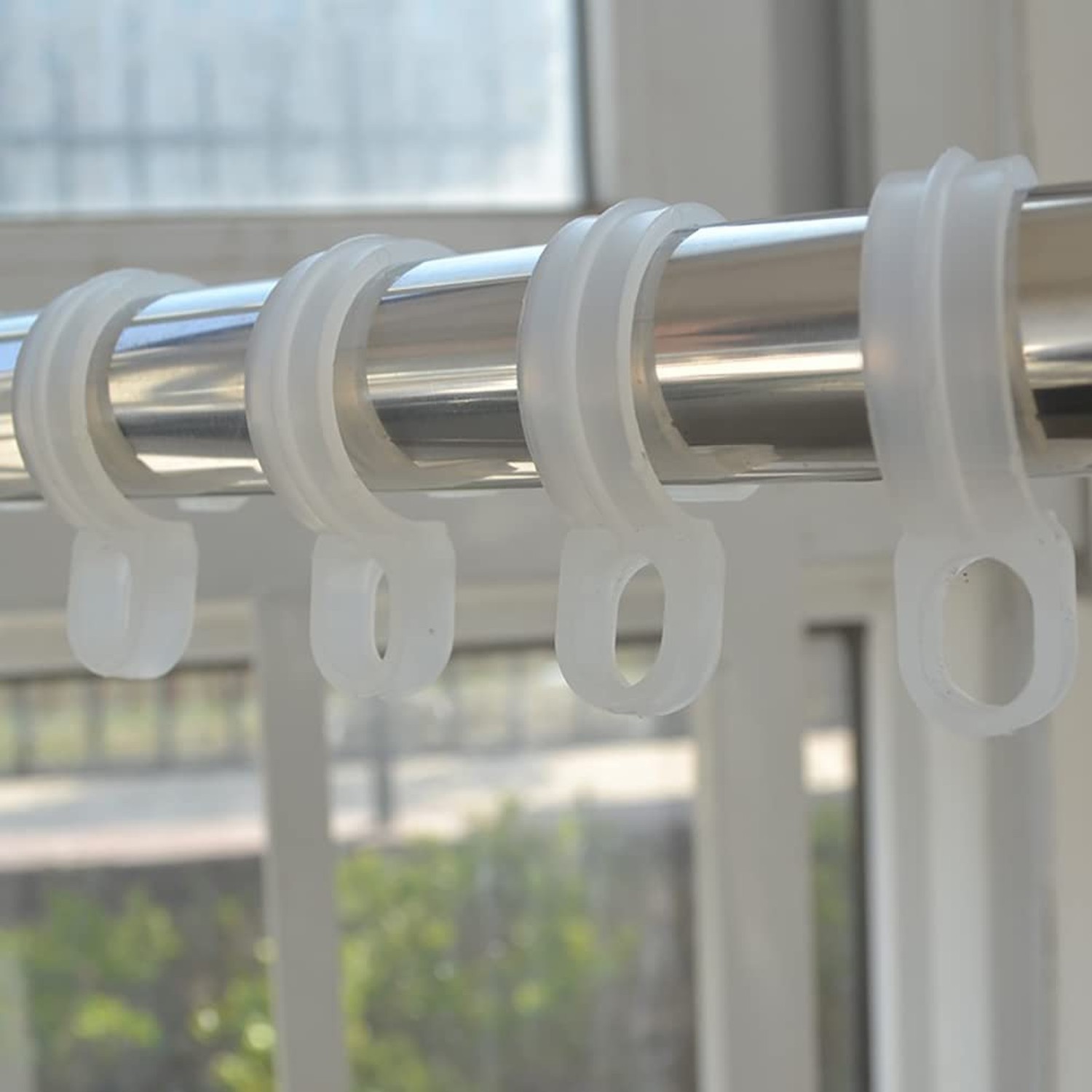 50 Pcs Plastic Windproof Hanger Hooks Clothes Hanger Buckle Clip Laundry Hang…