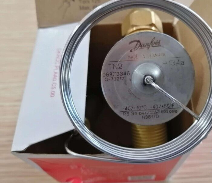 1PC- Danfoss 068Z3346 Thermostatic expansion valve, T 2, R134a/R513A- Brand New