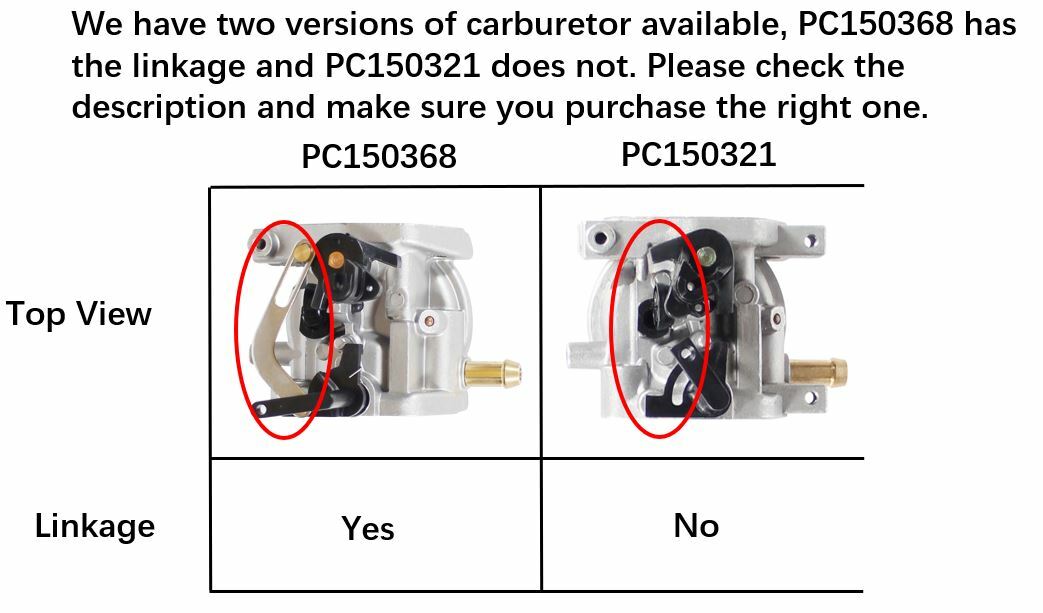Carburetor For Kohler PH XT650 3034 149cc 6.5 ft-lbs Lawn Mower Engine