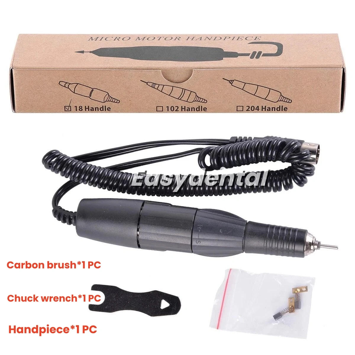 35K RPM Dental Lab Micromotor Polishing Micro Motor Handpiece Marathon