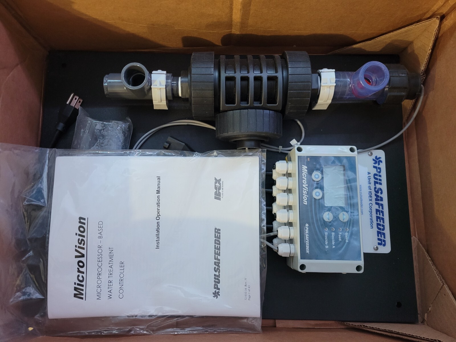 PULSAFEEDER MVS1PA-XXX Controller Flow Switch Conductivity Sensor MicroVision