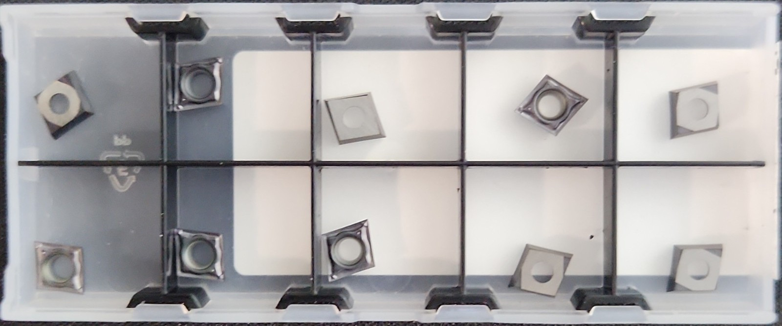ISCAR Carbide Milling Insert CPGT 060201-SM IC907 Indexable 10pcs