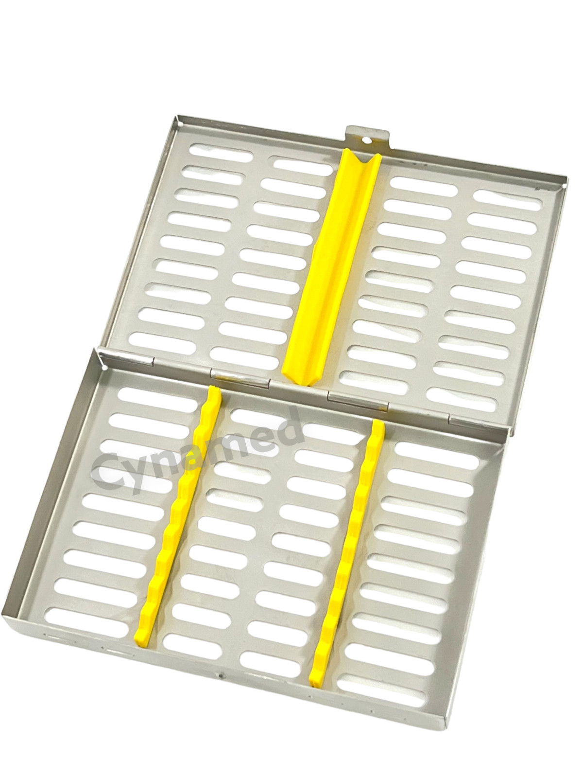 DENTAL SURGICAL AUTOCLAVE STERILIZATION CASSETTES RACKS BOX FOR 10 INSTRUMENTS