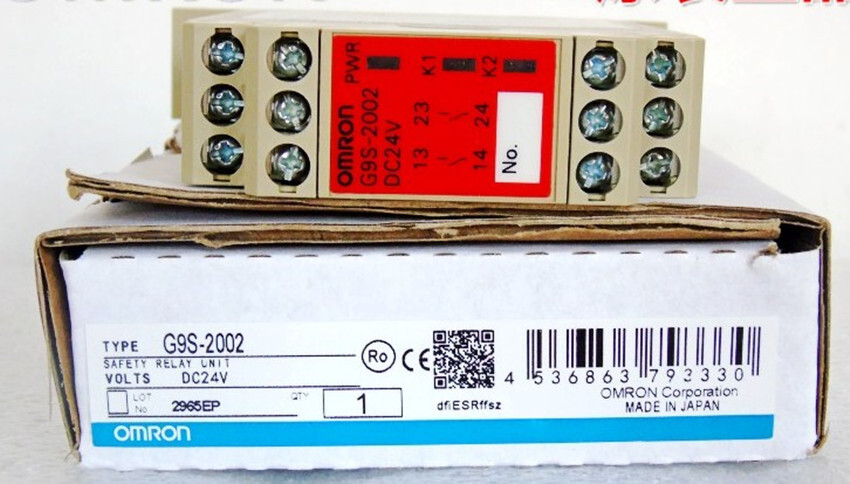 1pcs Omron Safety Relay G9S-2002 24VDC