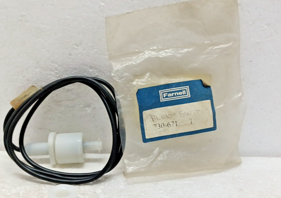 Farnell 730-671 Float Switch New Open box as Shown in Image Only