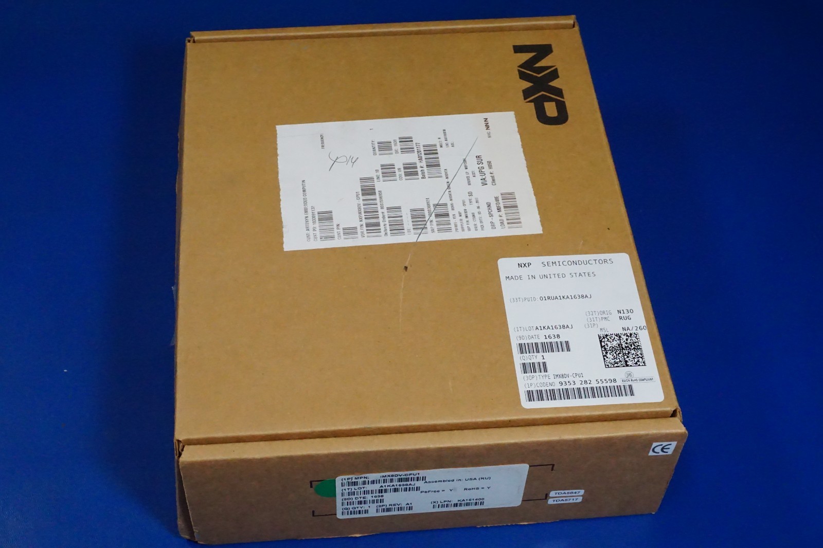 NXP IMX8DV-CPU1 assembly carrier Board IMX8 Dual/Quad-core processor