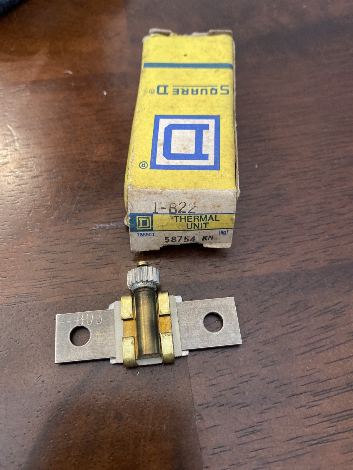 NIB Square D Type B Overload Relay Thermal Unit Sizes B0.44 – B70