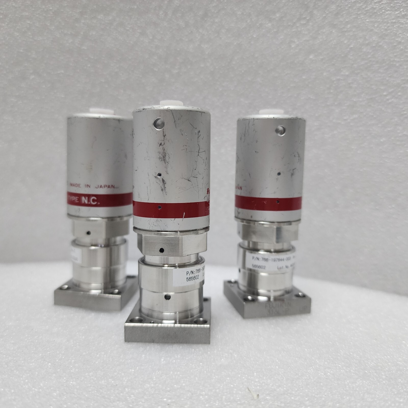 3 Fujikin 0.5-0.6 MPa, Lam 766-197844-003 Rev C, C No.565602 Type NC Valve,96937