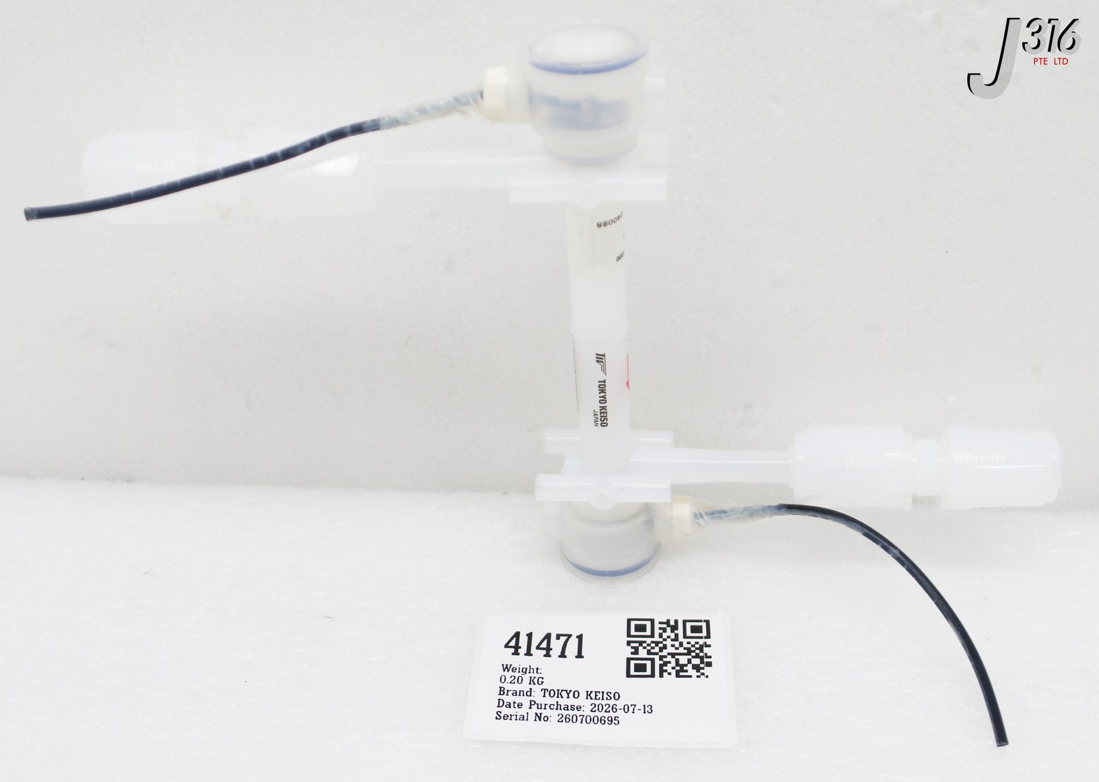 41471 TOKYO KEISO ULTRASONIC FLOWMETER UCUF-06K/ZT-3000