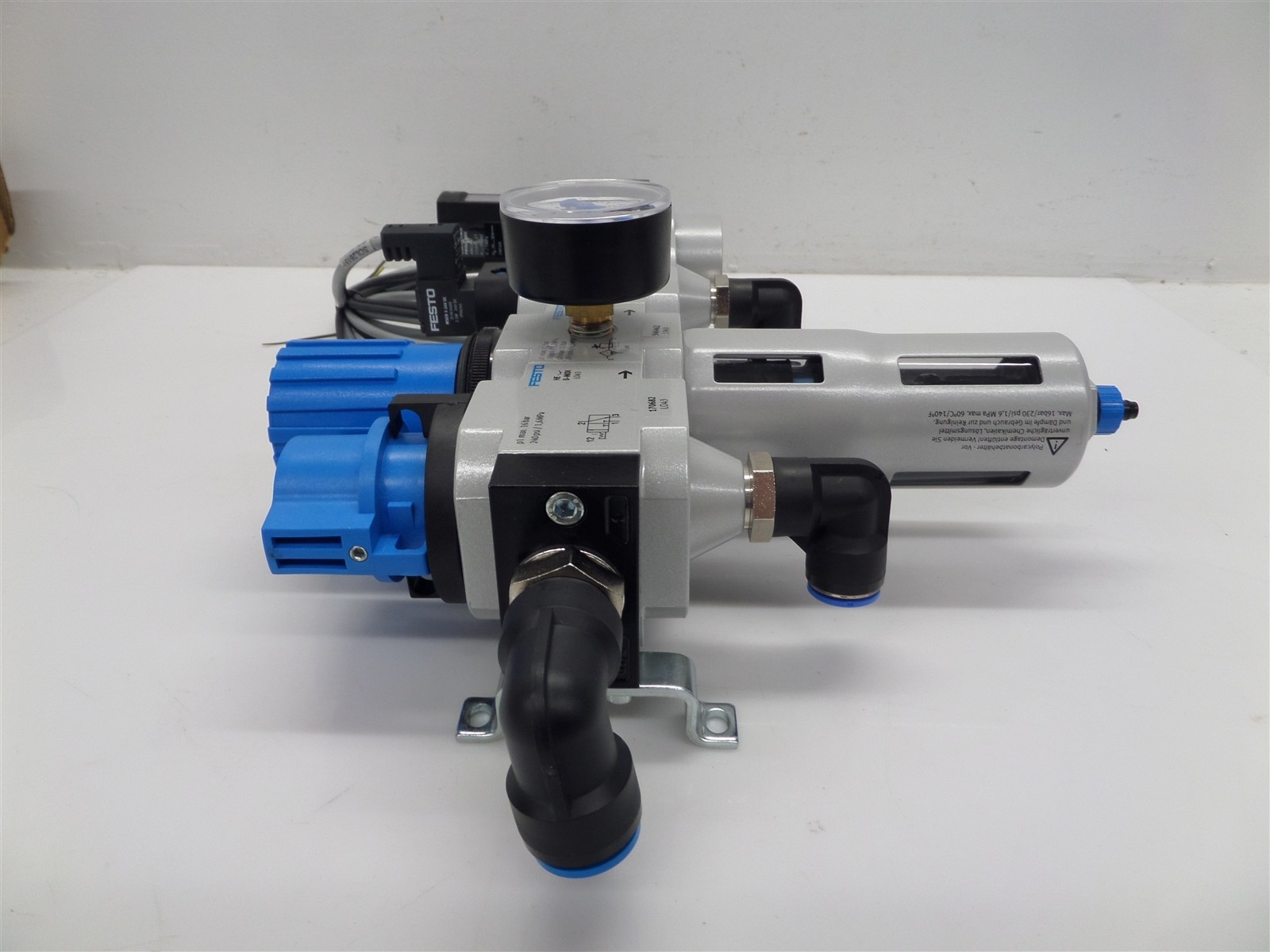 Festo Air Filter Regulator Assembly LFR-D-5M-MIDI-A SPAU-P10R