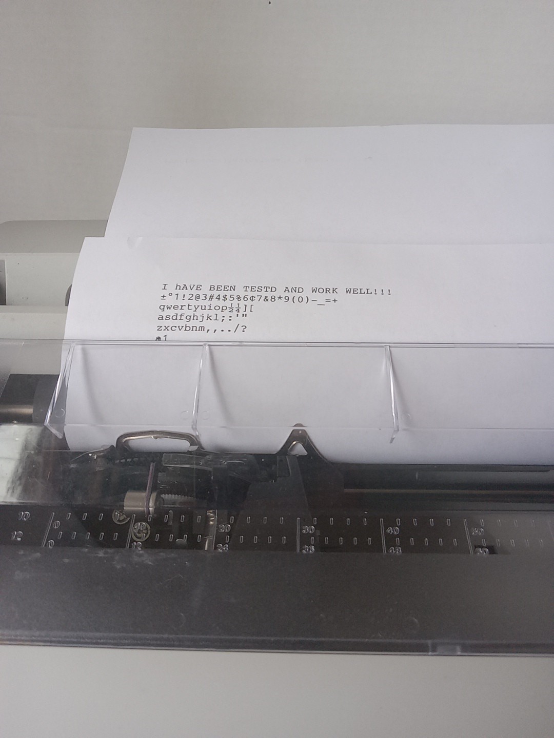 Brother Correctronic GX-6750 Electronic Typewriter Tested & Working