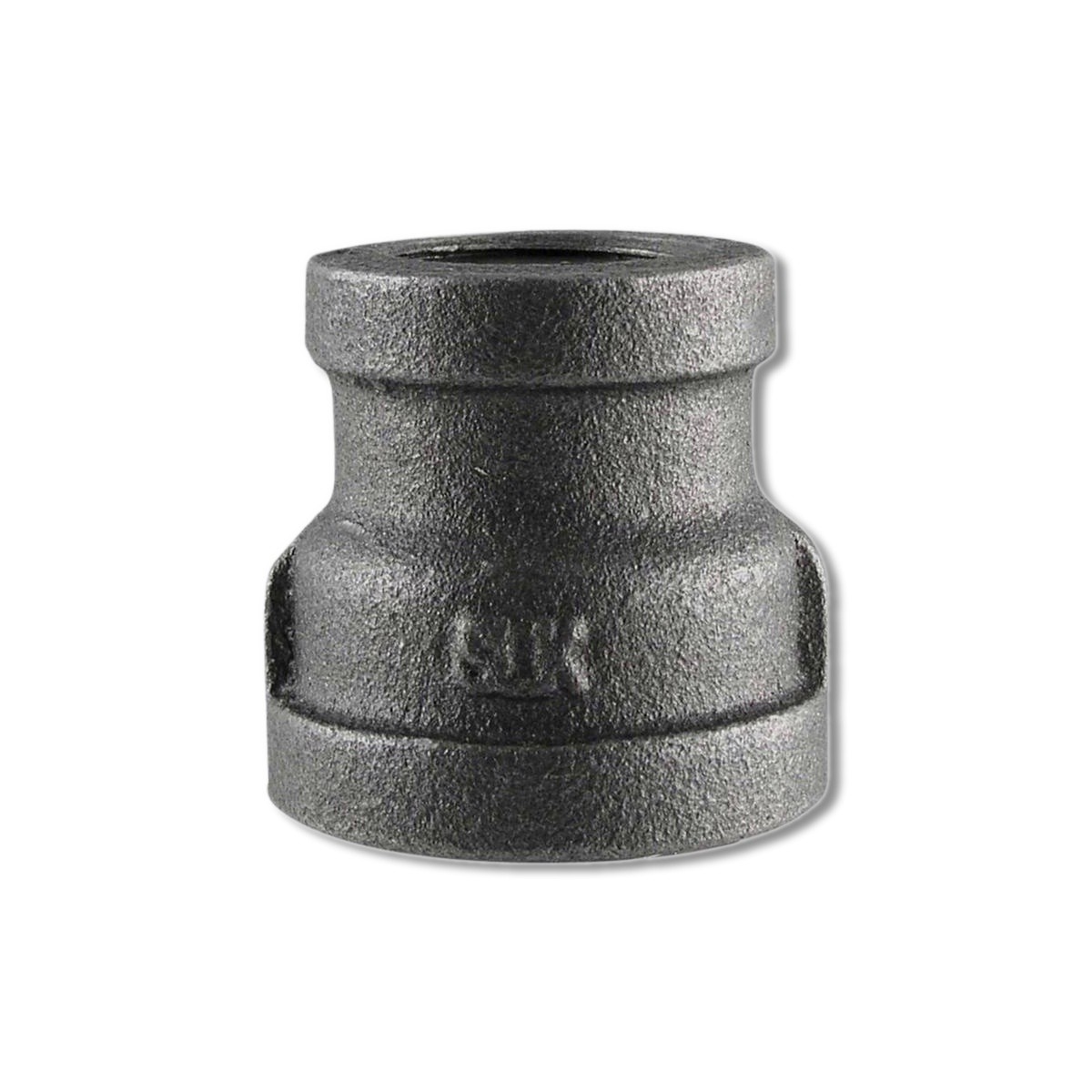STZ Industries 2-1/2 in FIP Black Malleable Iron Reducing Coupling 350RC-4212