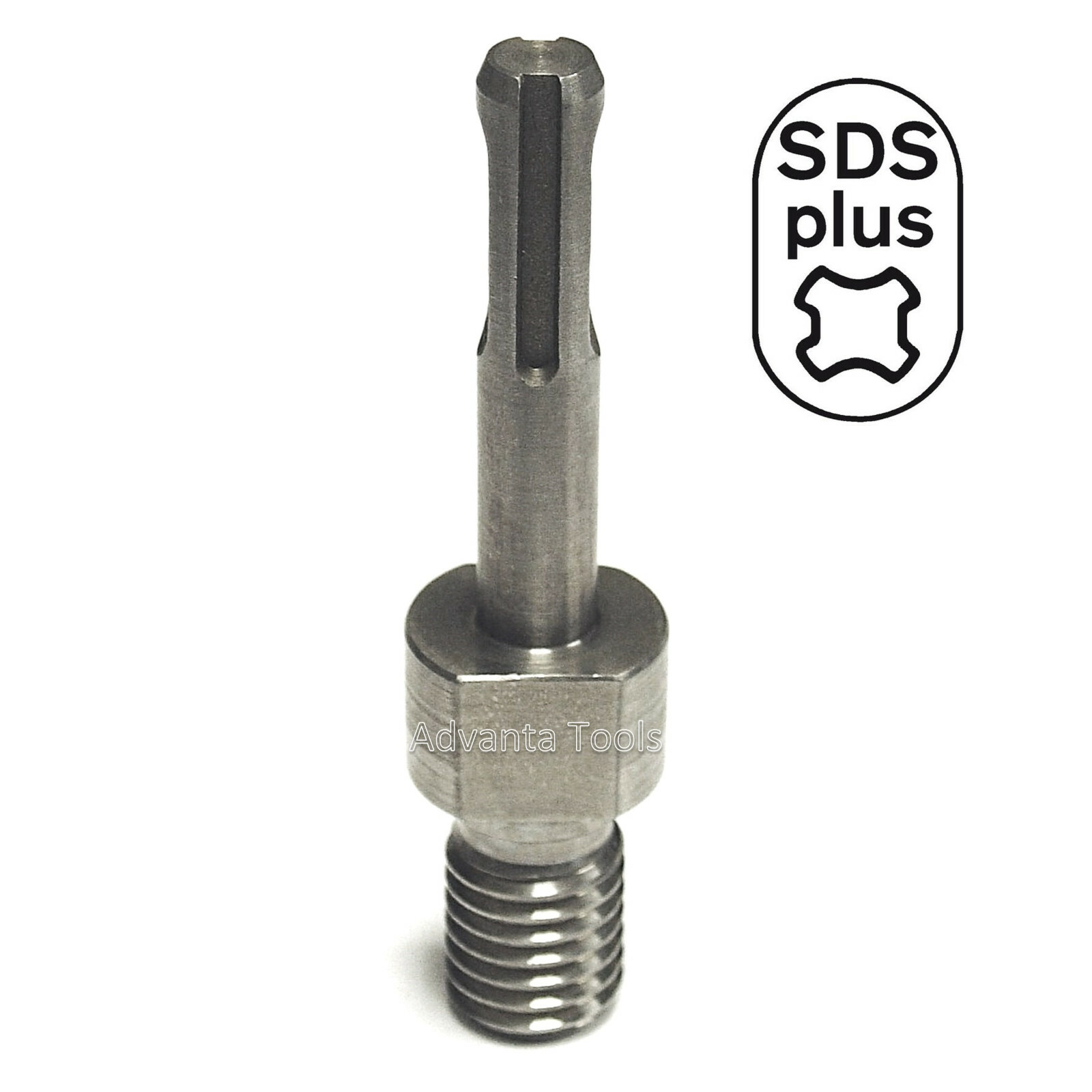 Core Drill Adapter – 5/8″-11 Threaded Male to SDS-Plus for Hammer Drill