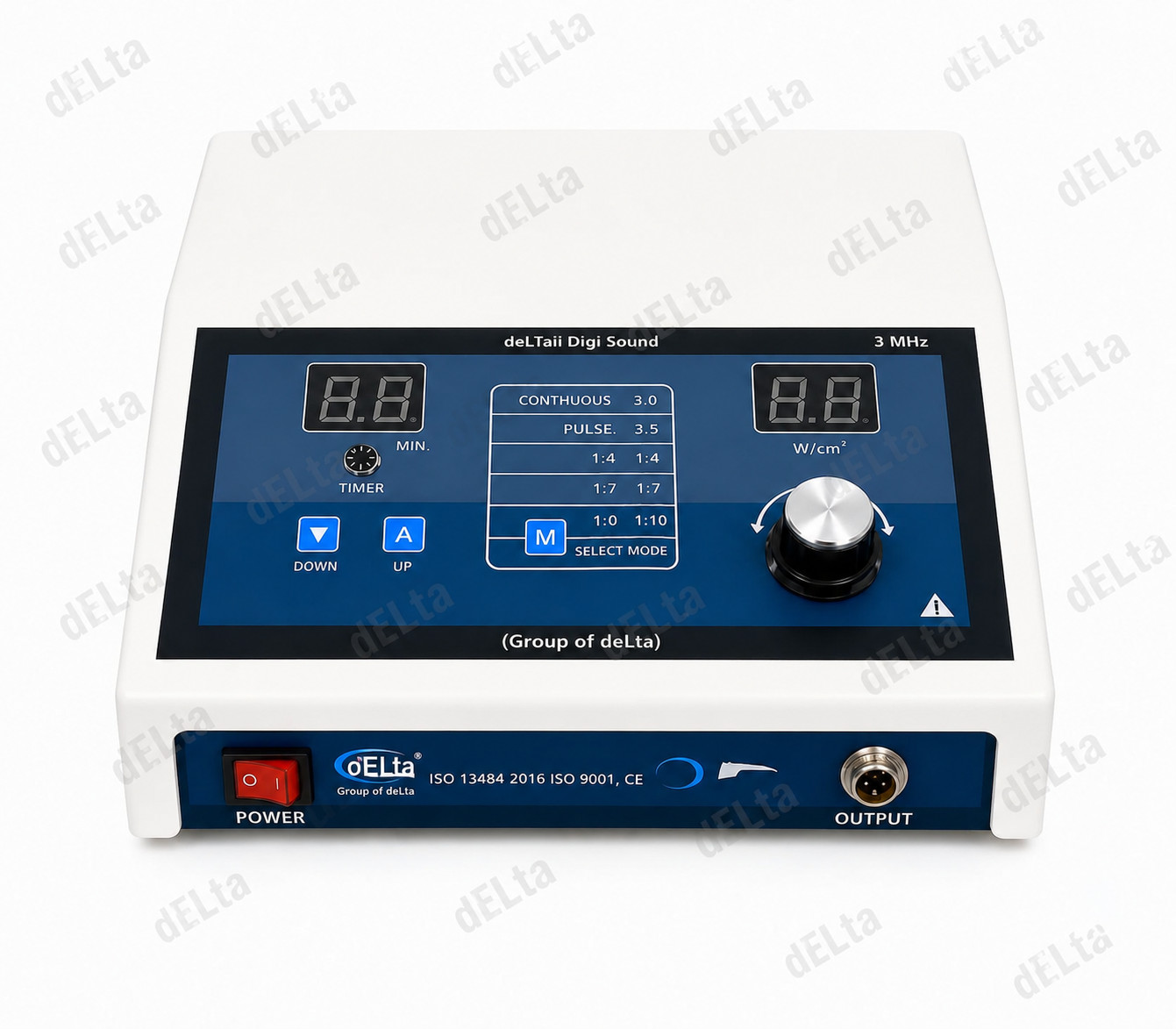 3 Mhz Ultrasound Therapy Machine With Best Black Handle Delta Digi : S