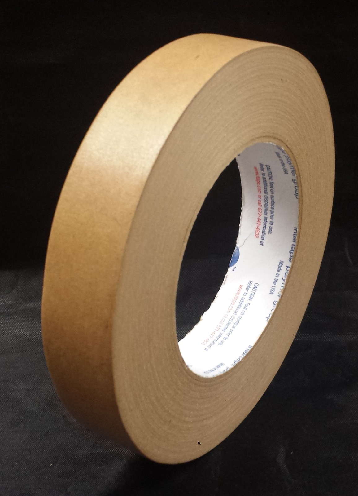 1 Roll Intertape 534 Synthetic Rubber Medium Grade Flatback Adhesive Tape 24mm